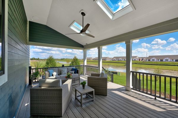 Covered Deck Installation in Webster
