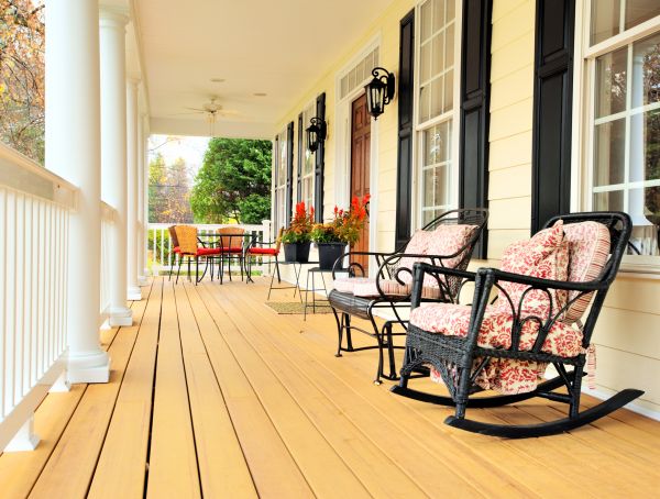 Porch Construction in Webster