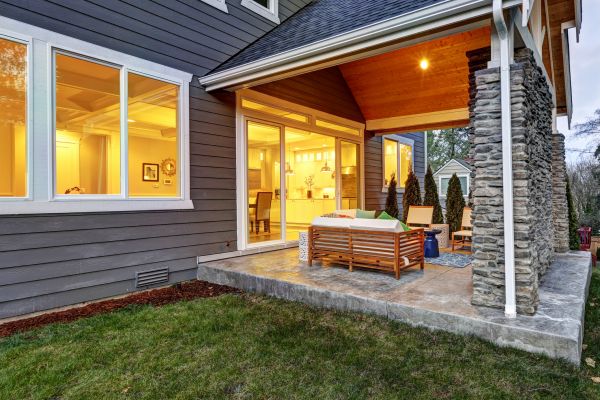 Back Porch Construction in Webster