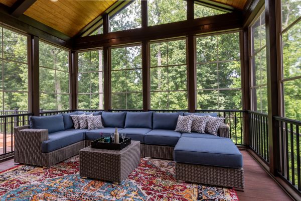 Enclosed Deck Installation in Webster