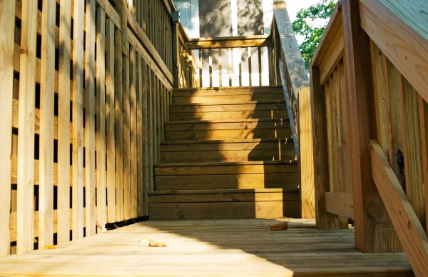 Cost of Deck Steps Replacement in Webster