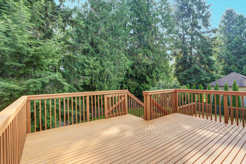 Redwood Deck Installation
